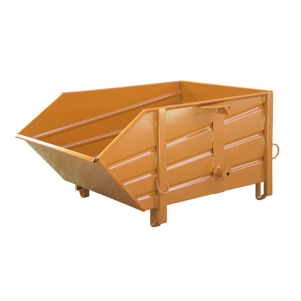 Bac pour matériaux de construction Bauer® BBP 100, peint, jaune-orange N° de l'image du produit 2 : Bac pour matériaux de construction Bauer® BBP 100, peint, jaune-orange