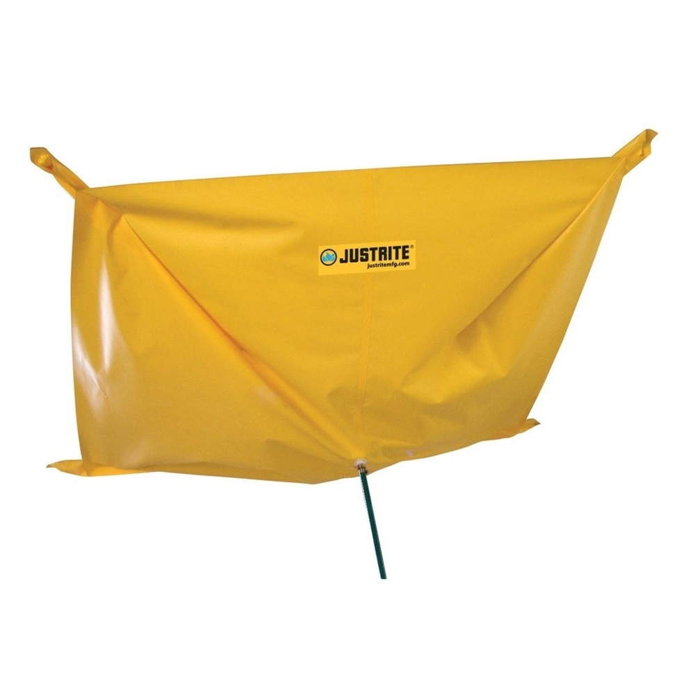 Illustration du produit: Justrite® bâche de rétention en polyester, L x l 3,7 x 3,7 m, avec œillets