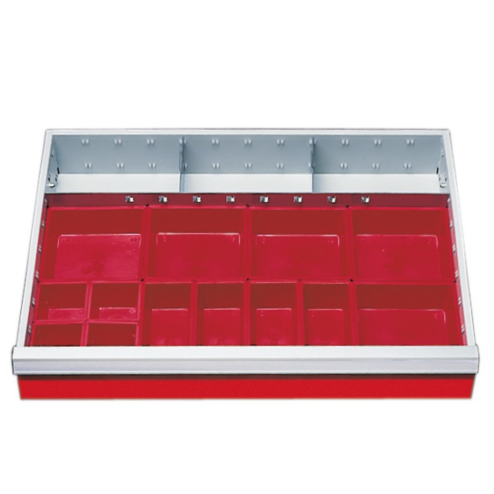 Illustration du produit: Bacs à petites pièces pour armoires à tiroirs Profi Bedrunka+Hirth, largeur 680 mm