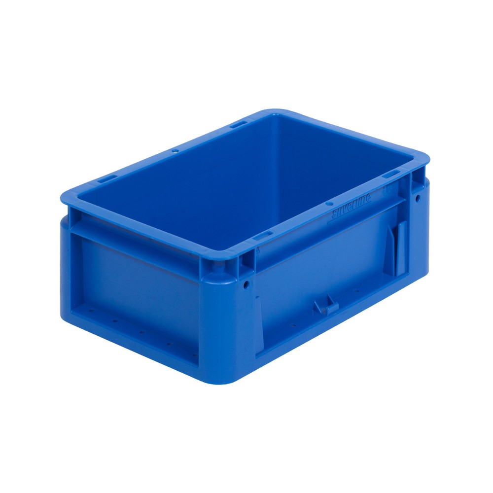 Illustration du produit: Alpha Eurobox Premium en polypropylène à parois fermées, haut. x larg. x prof. 120 x 300 x 200 mm, bleu
