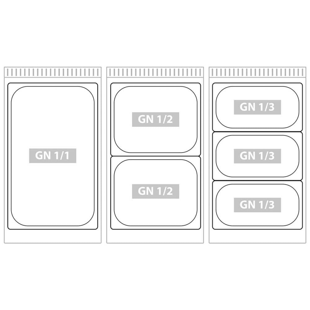 N° de l'image du produit 4 : Bain-marie électrique Stalgast, GN 2/1