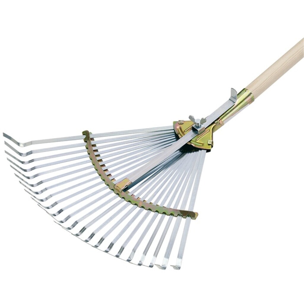 Balai à feuilles professionnel largeur de travail 320-480 mm galvanisé sans manc Illustration du produit: Balai à feuilles professionnel largeur de travail 320-480 mm galvanisé sans manc