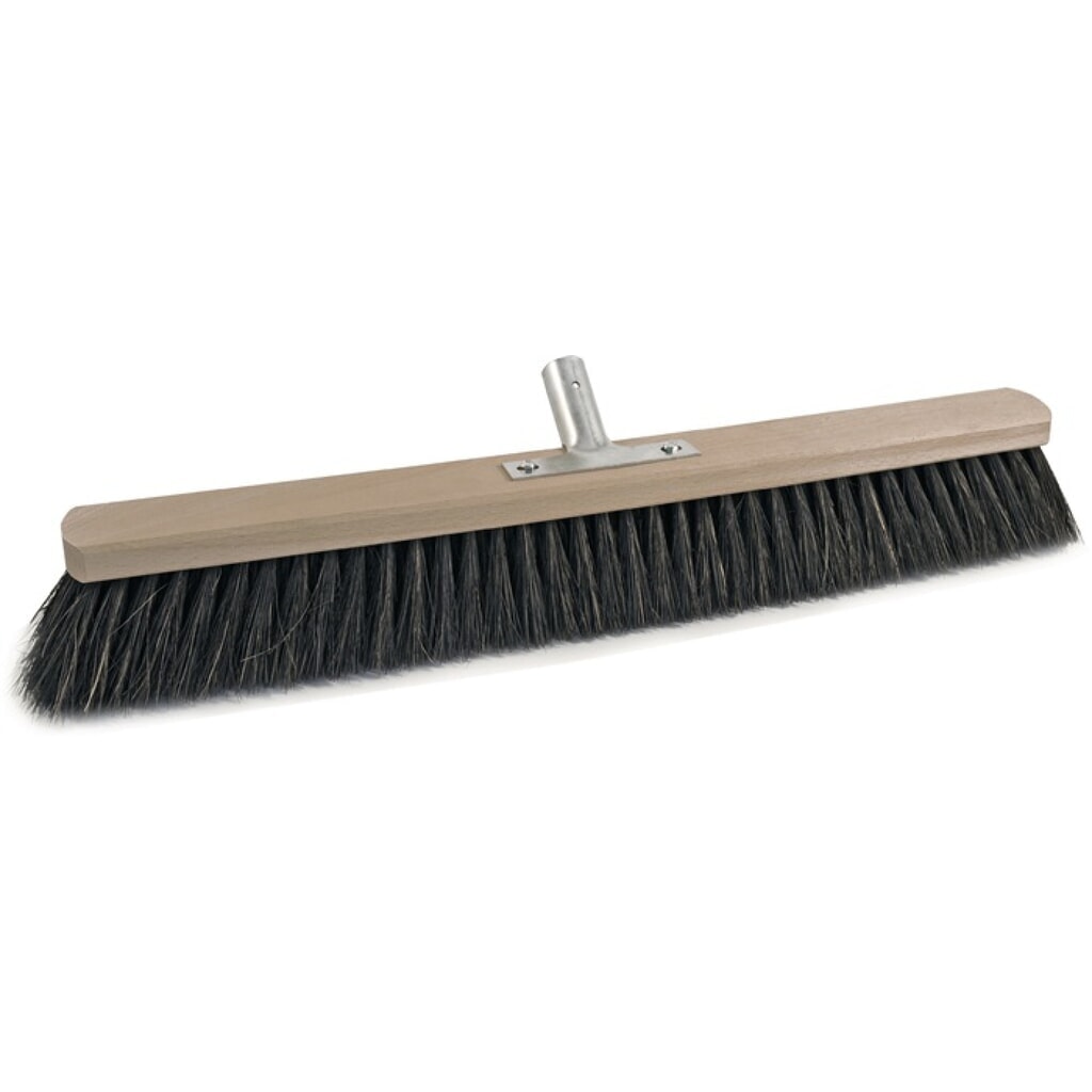 Balais longueur Arenga 600 mm avec porte-manche métal bois plat SOREX N° de l'image du produit 2 : Balais longueur Arenga 600 mm avec porte-manche métal bois plat SOREX