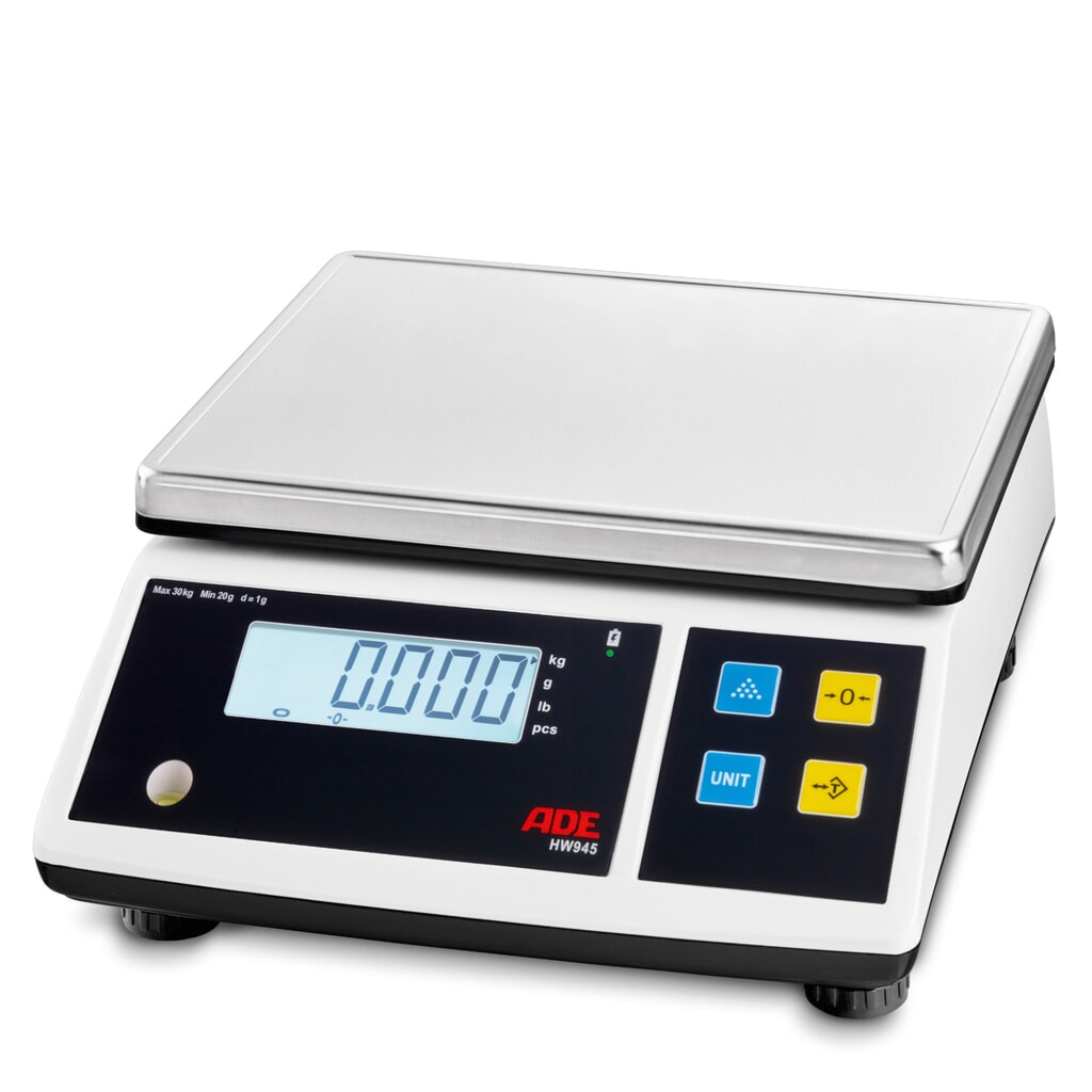 N° de l'image du produit 1 : Balance de contrôle ADE, plage de pesée 30 kg max.