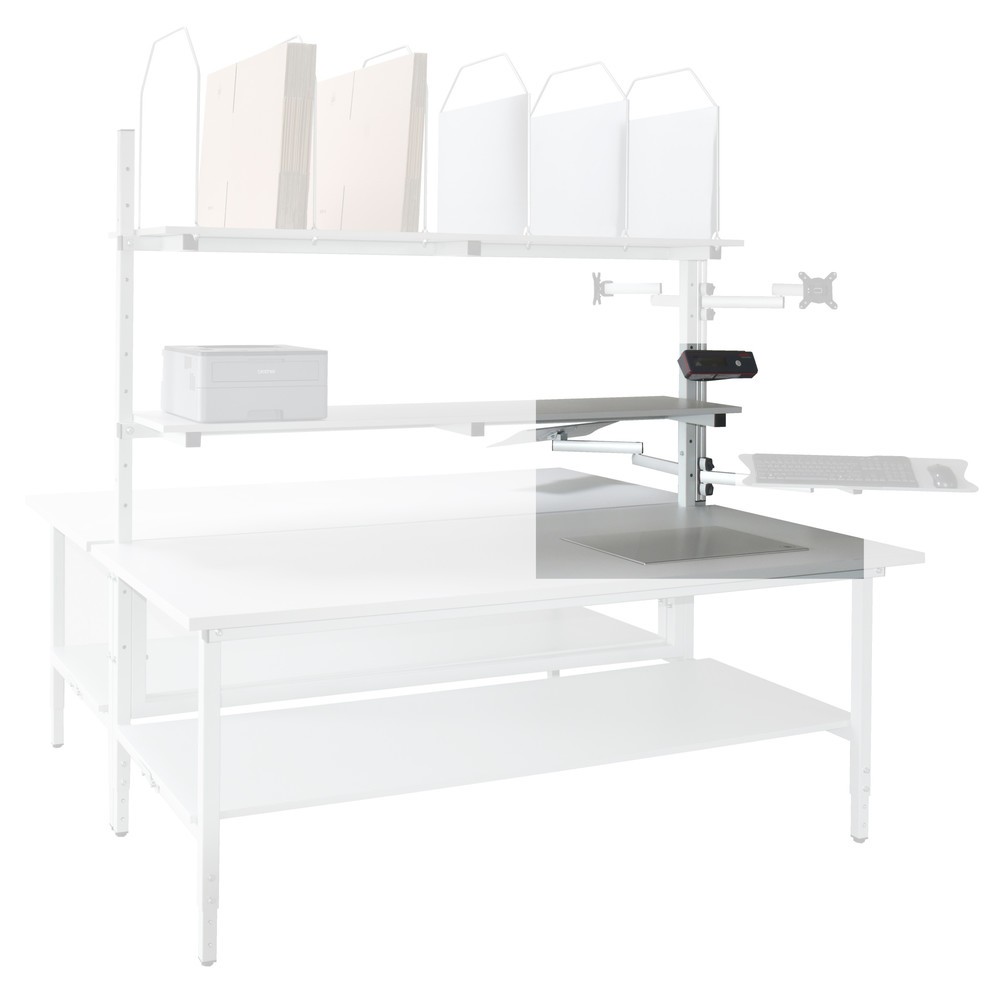 N° de l'image du produit 2 : Balance pour table d'emballage Classic et Multiplex, étalonnable