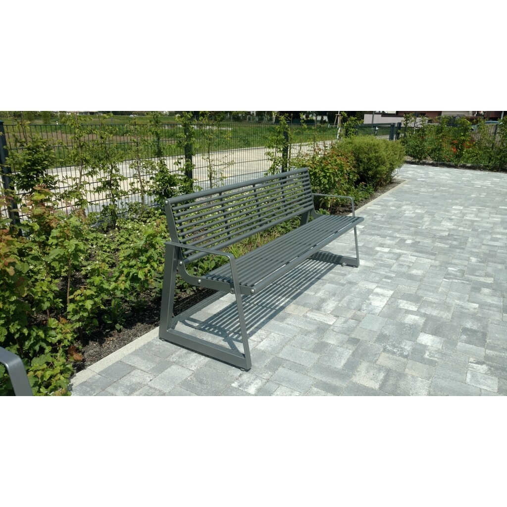 Banc Laro, rouge rubis, rouge rubis N° de l'image du produit 4 : Banc Laro, rouge rubis, rouge rubis