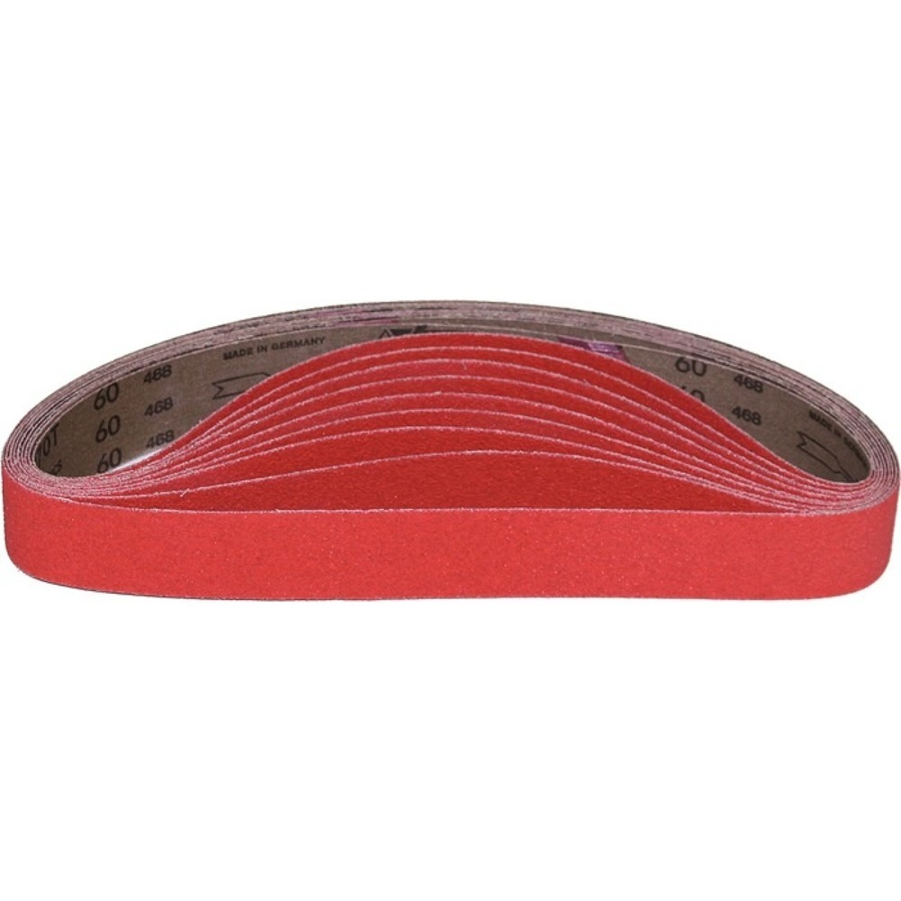 Illustration du produit: Bande abrasive XK870T L. 520 mm l. 20 mm granulation 120 pour acier/titane/métau