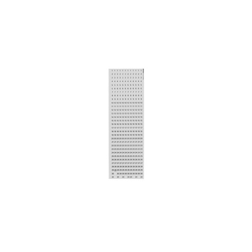 Bandeau de dates pour le calendrier annuel FRANKEN JetKalender, transparent, autocollant N° de l'image du produit 3 : Bandeau de dates pour le calendrier annuel FRANKEN JetKalender, transparent, autocollant
