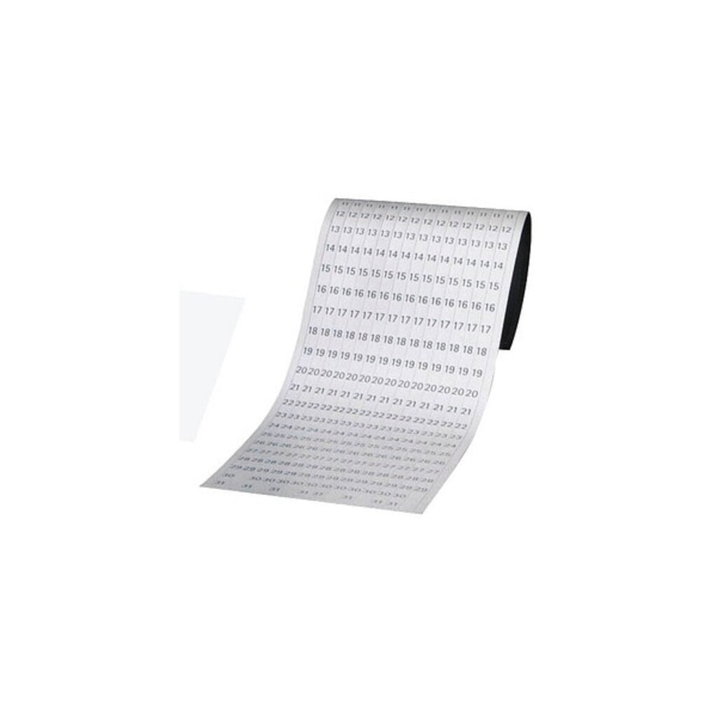 Bandeau de dates pour le calendrier annuel FRANKEN JetKalender, blanc, magnétique N° de l'image du produit 4 : Bandeau de dates pour le calendrier annuel FRANKEN JetKalender, blanc, magnétique
