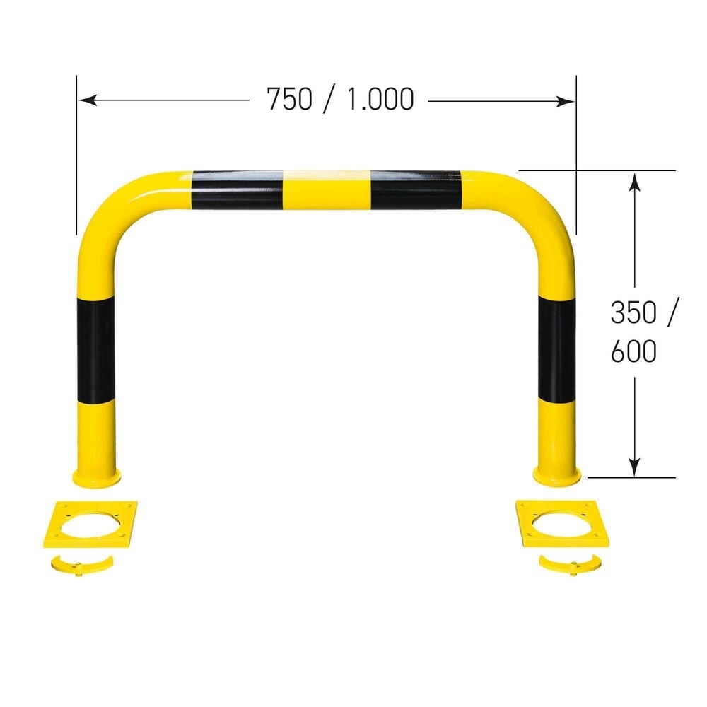 N° de l'image du produit 5 : Arceau de protection, H x l 350 x 750 mm