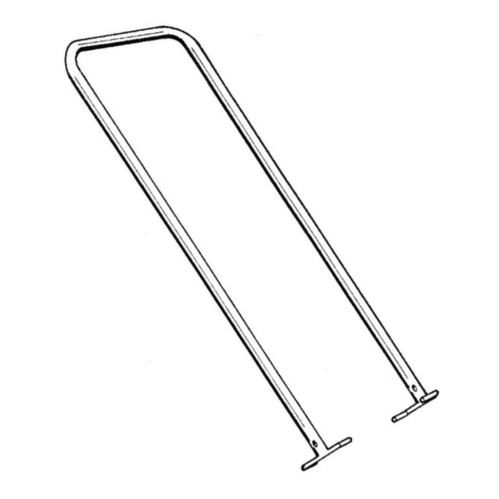 Illustration du produit: Barre de poussée pour seau sur roulettes Chrome I/II/III