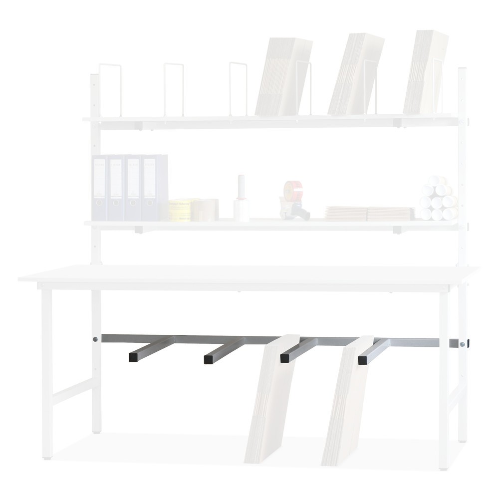 Illustration du produit: Barres de séparation de cartons pour tables d'emballage Basic, Classic et Multiplex, largeur 1 600 mm, anthracite