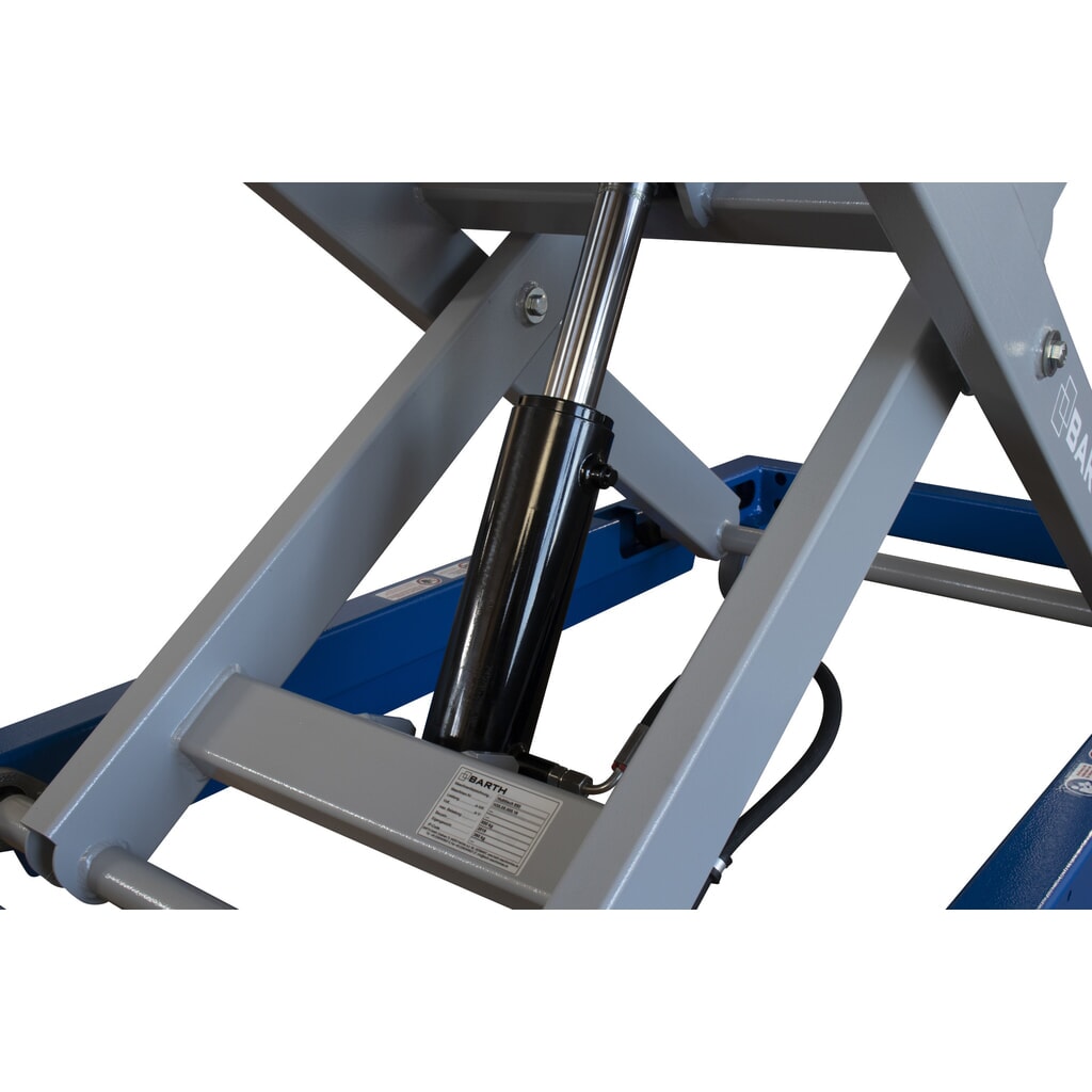 N° de l'image du produit 2 : BARTH Montage-Hubtischwagen H850 mit Multiplex-Arbeitsplatte, Tragkraft 850 kg, Plattform 2.000 x 1.015 x 30 mm