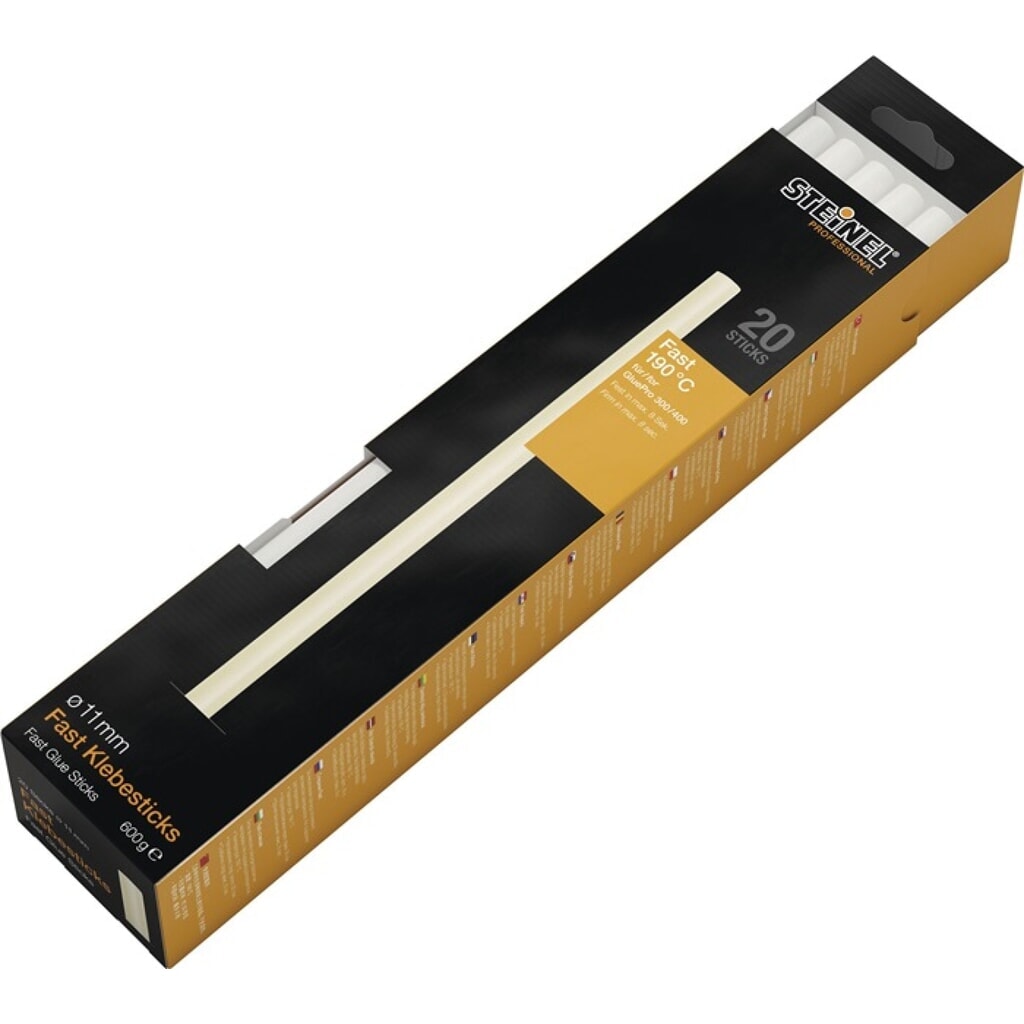 Bâton de colle FAST longueur 300 mm D. des cartouches de colle 11 mm 600 g/20 pi Illustration du produit: Bâton de colle FAST longueur 300 mm D. des cartouches de colle 11 mm 600 g/20 pi