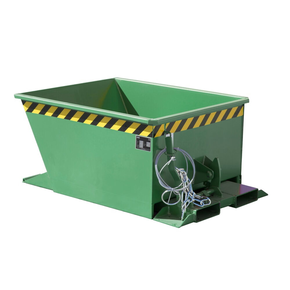 N° de l'image du produit 3 : Bauer® Bennes basculantes pour trains de remorques, peintes, volume 0,3 m³, RAL 5012 bleu clair