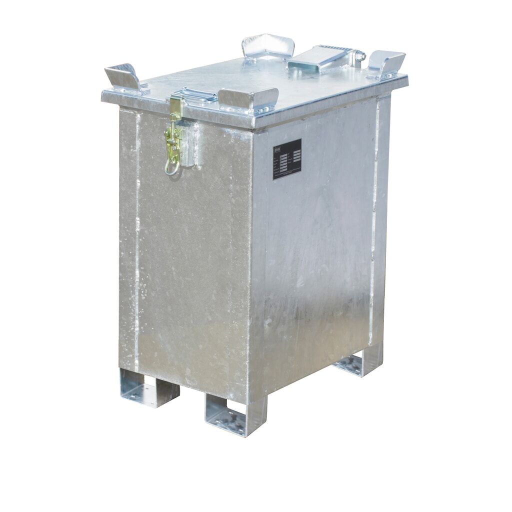N° de l'image du produit 1 : Bauer® Conteneur de stockage lithium-ions, HxlxP 750 x 600 x 400 mm, 30 litres
