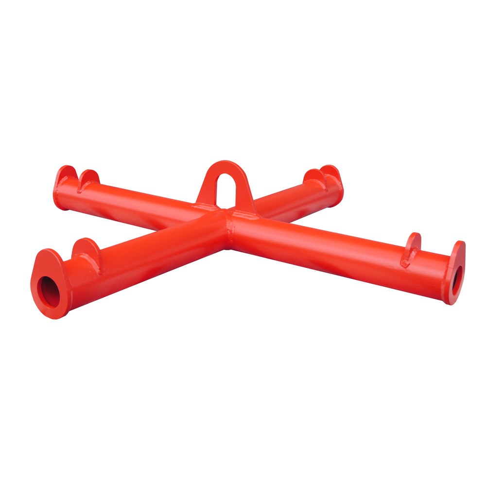 N° de l'image du produit 1 : Bauer® Traverse de levage pour Big-Bag, capacité de charge 2 000 kg, peinte, RAL 3000 rouge feu