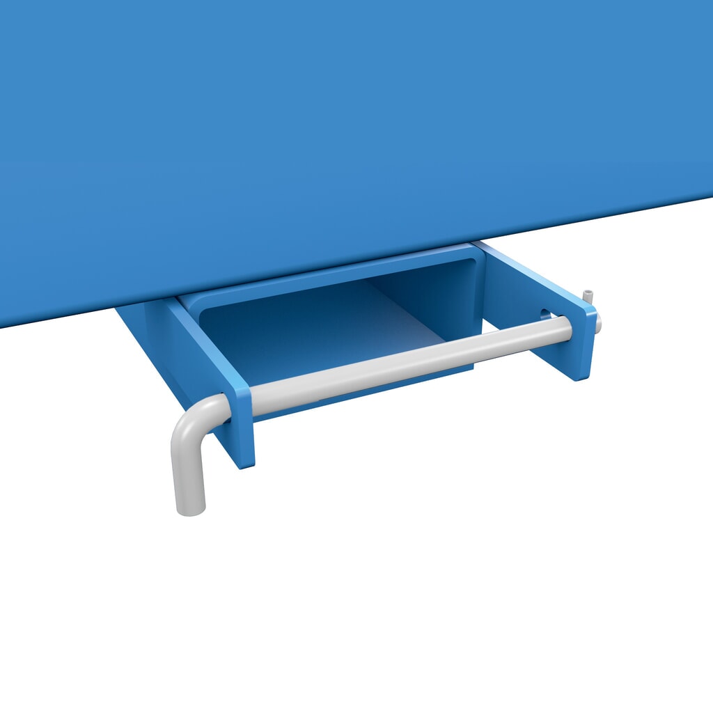 N° de l'image du produit 2 : Bauer® Traverse pour produits longs, peinte, capacité de charge 1 500 kg, orangé jaune