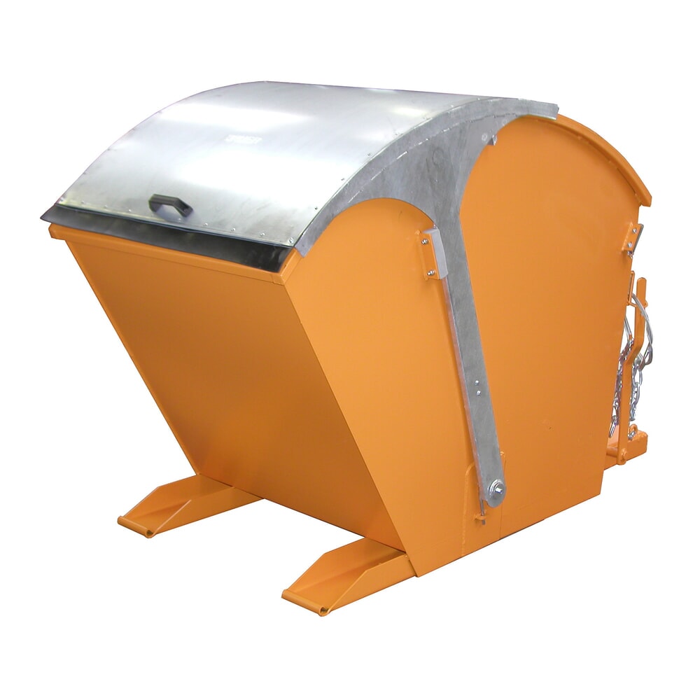 N° de l'image du produit 1 : Benne basculante Bauer® RD 750, peinte, jaune-orange