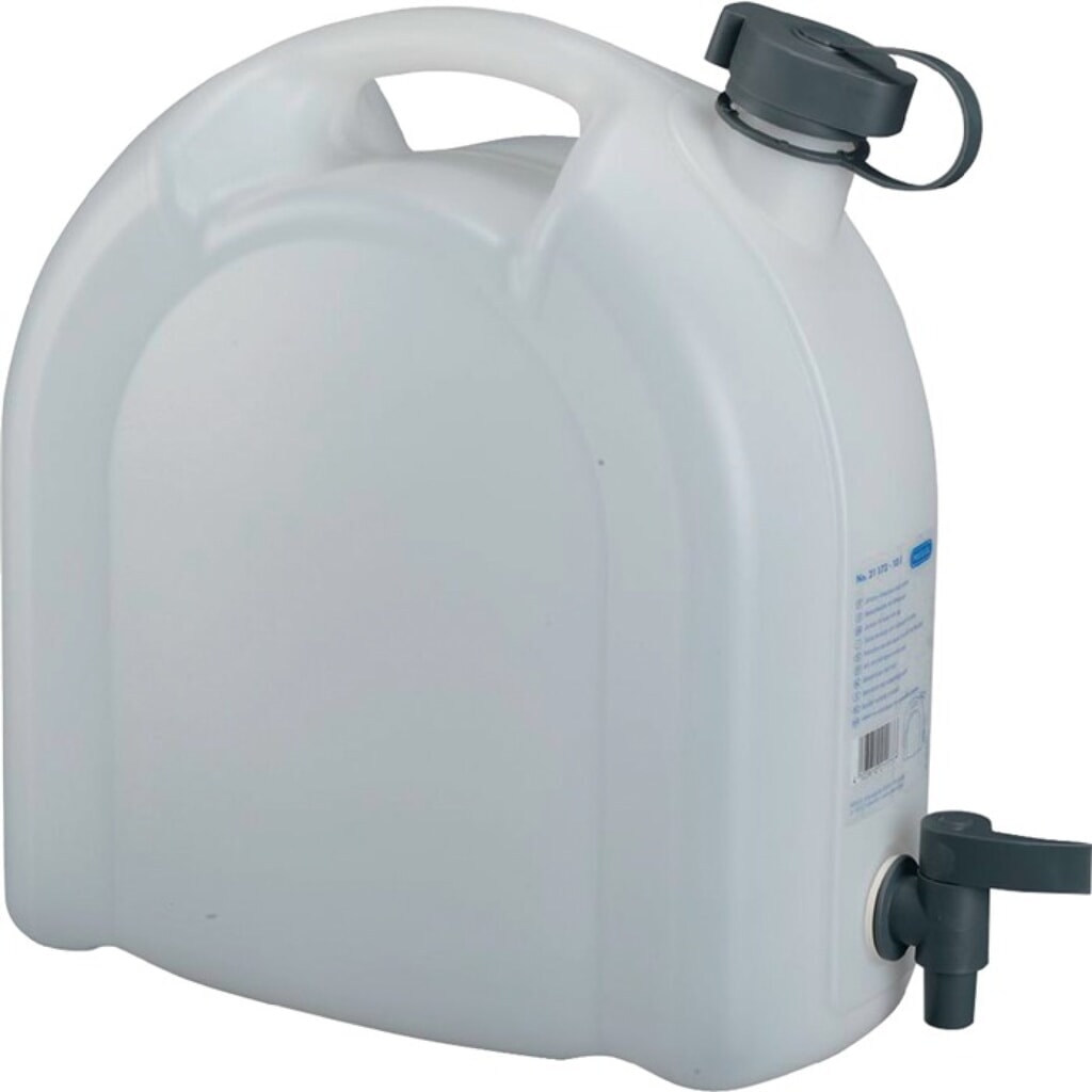 Jerricane à eau 10 l PE avec robinet de décharge HxlxP mm PRESSOL Illustration du produit: Jerricane à eau 10 l PE avec robinet de décharge HxlxP mm PRESSOL
