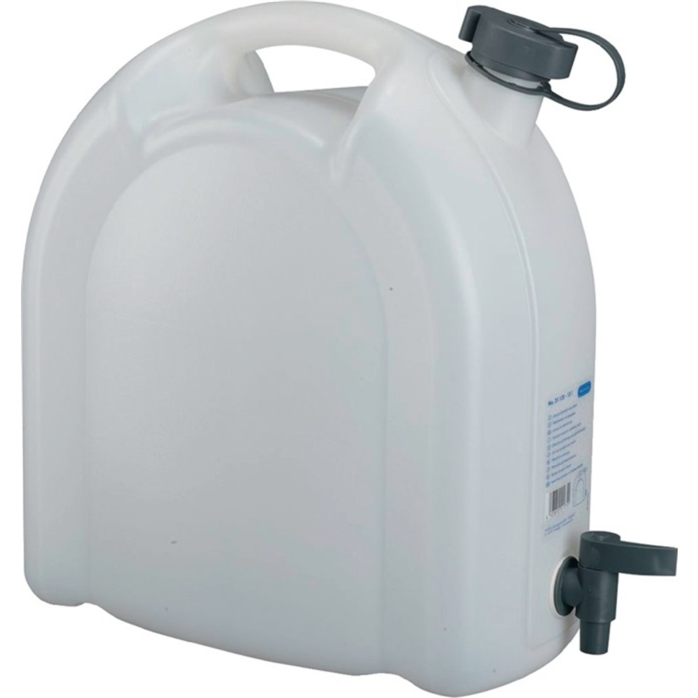 N° de l'image du produit 2 : Jerricane à eau 15 l PE avec robinet de décharge HxlxP mm PRESSOL