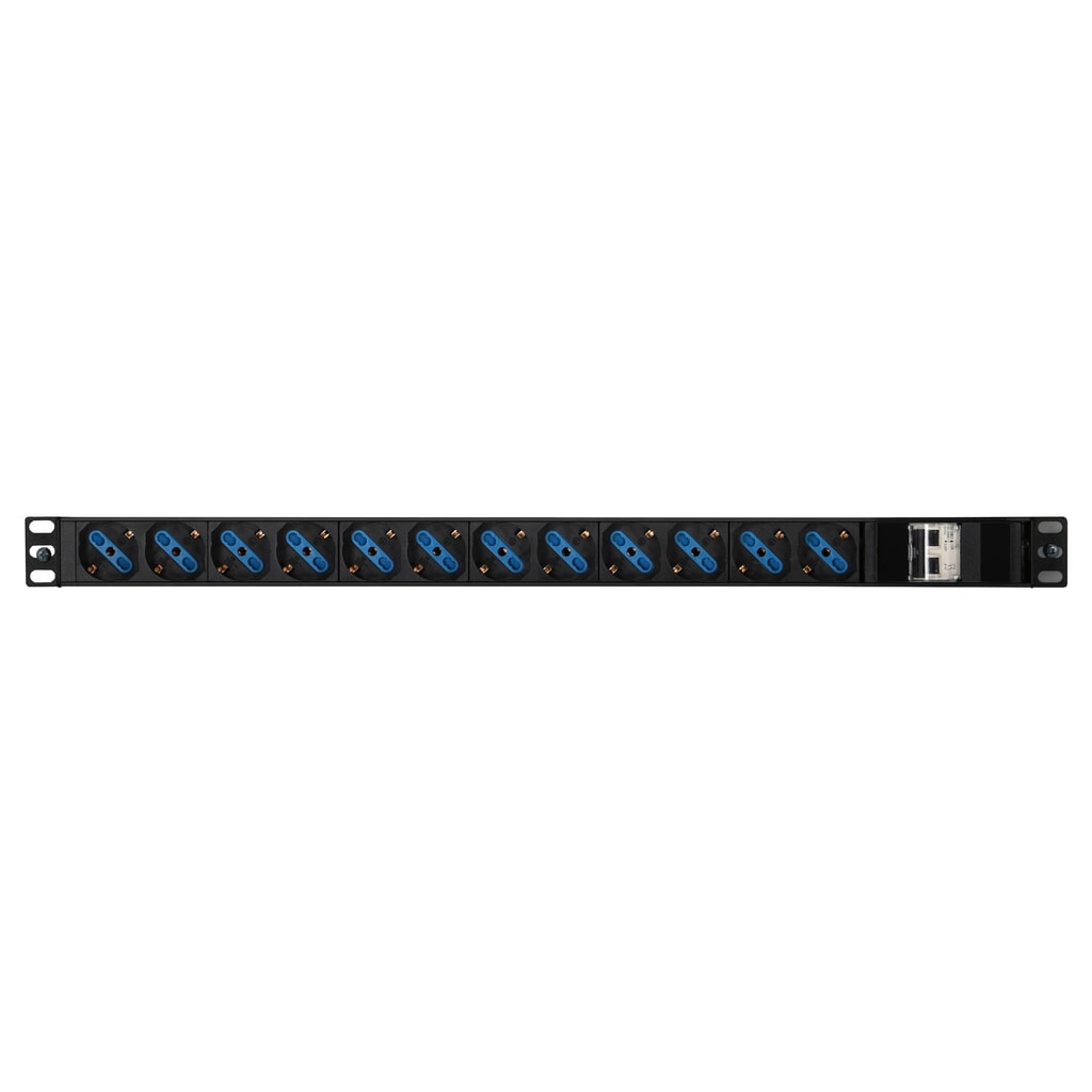 Illustration du produit: Bloc multiprise à contacts de protection S12 pour armoire de sécurité lithium-ions Justrite® 226-LT