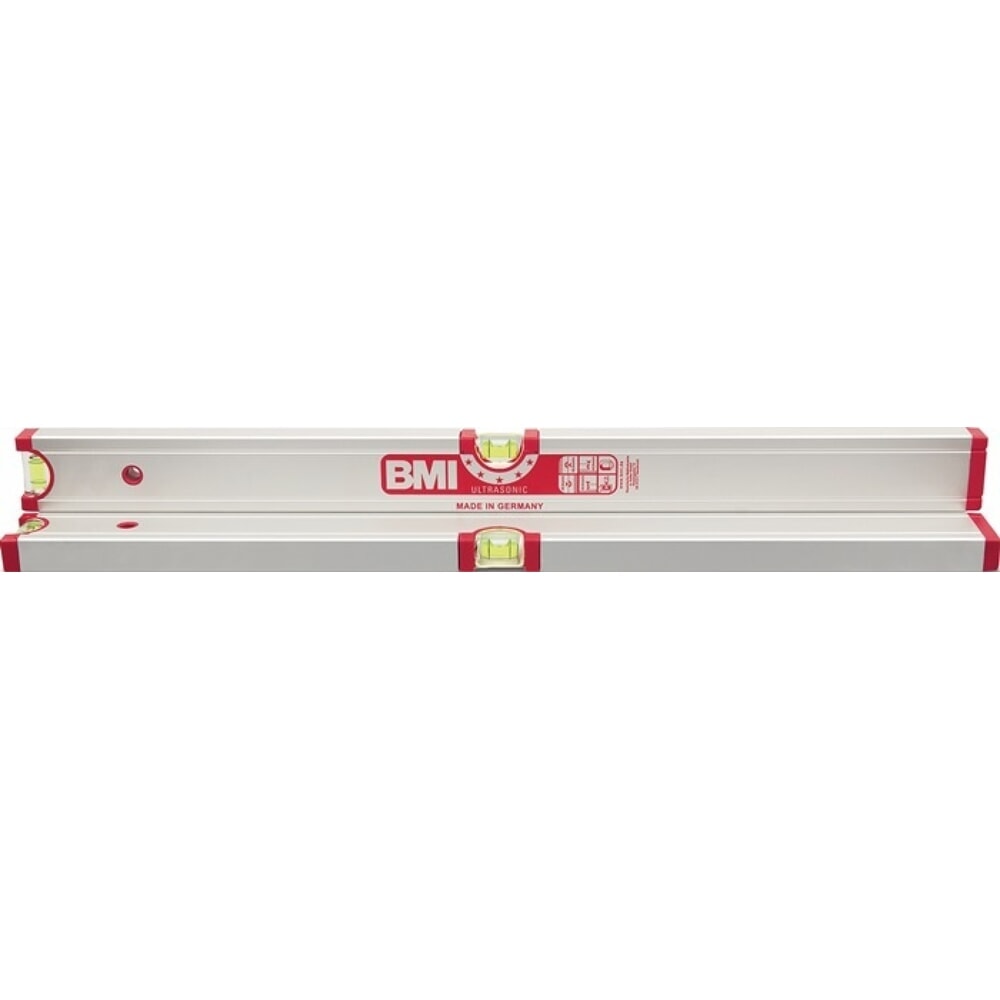 Illustration du produit: BMI Pfostenwasserwaage 692, Aluminium silber, 60 cm, ± 0,5 mm/m