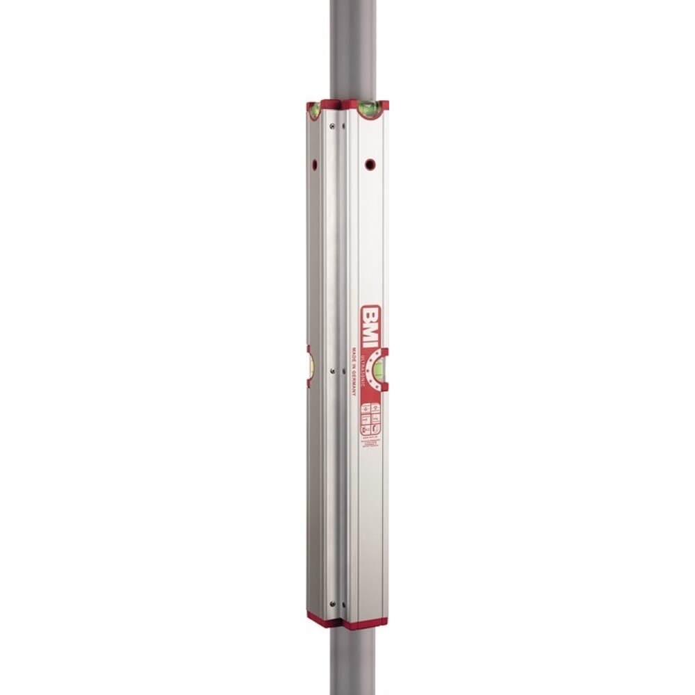 N° de l'image du produit 2 : BMI Pfostenwasserwaage 692, Aluminium silber, 60 cm, ± 0,5 mm/m