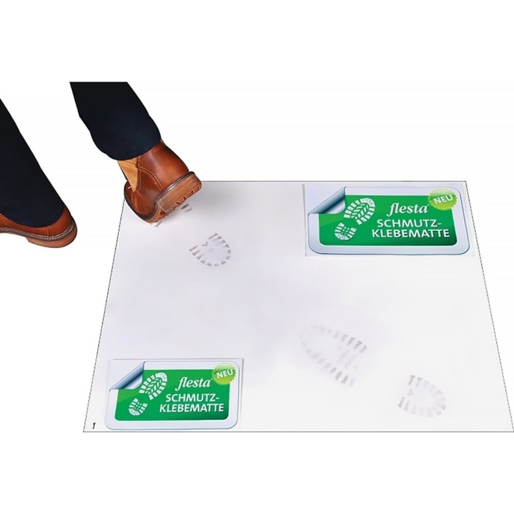Illustration du produit: BÖCK Tapis de propreté adhésif, L610xl760xS3,2 mm, film naturel