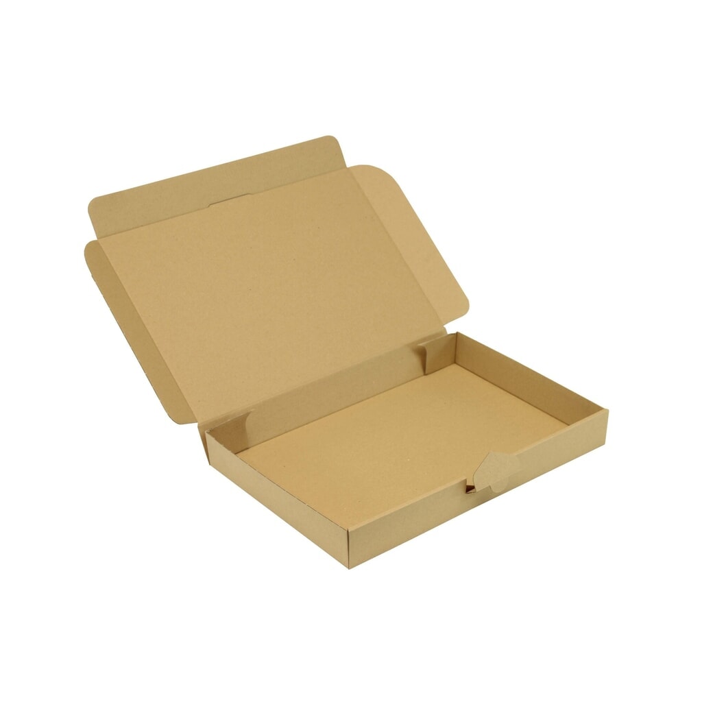 Caisse pliante, 1-wave, HxLxP 42 x 338 x 230 mm, marron, maxi Caisse aux lettres, pour DIN C4, 100 pces/unité de vente Illustration du produit: Caisse pliante, 1-wave, HxLxP 42 x 338 x 230 mm, marron, maxi Caisse aux lettres, pour DIN C4, 100 pces/unité de vente