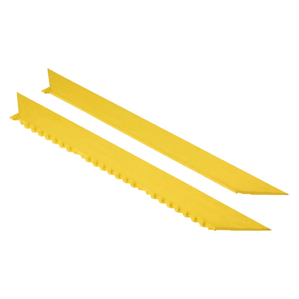 N° de l'image du produit 2 : Bordure pour tapis anti-fatigue NoTrax Cushion Ease™ / Safety Stance™, femelle, jaune
