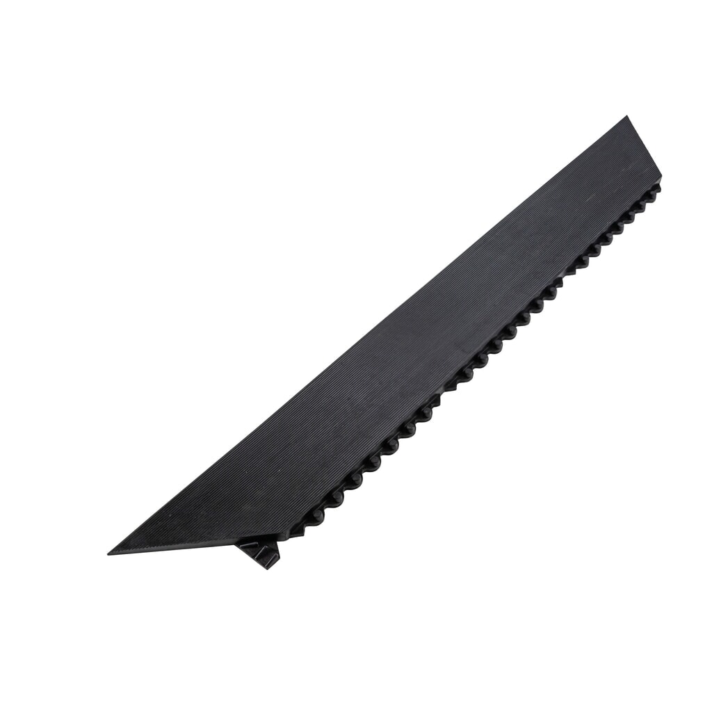 Bordure pour tapis anti-fatigue NoTrax Cushion Ease™ / Safety Stance™, femelle, noire N° de l'image du produit 3 : Bordure pour tapis anti-fatigue NoTrax Cushion Ease™ / Safety Stance™, femelle, noire
