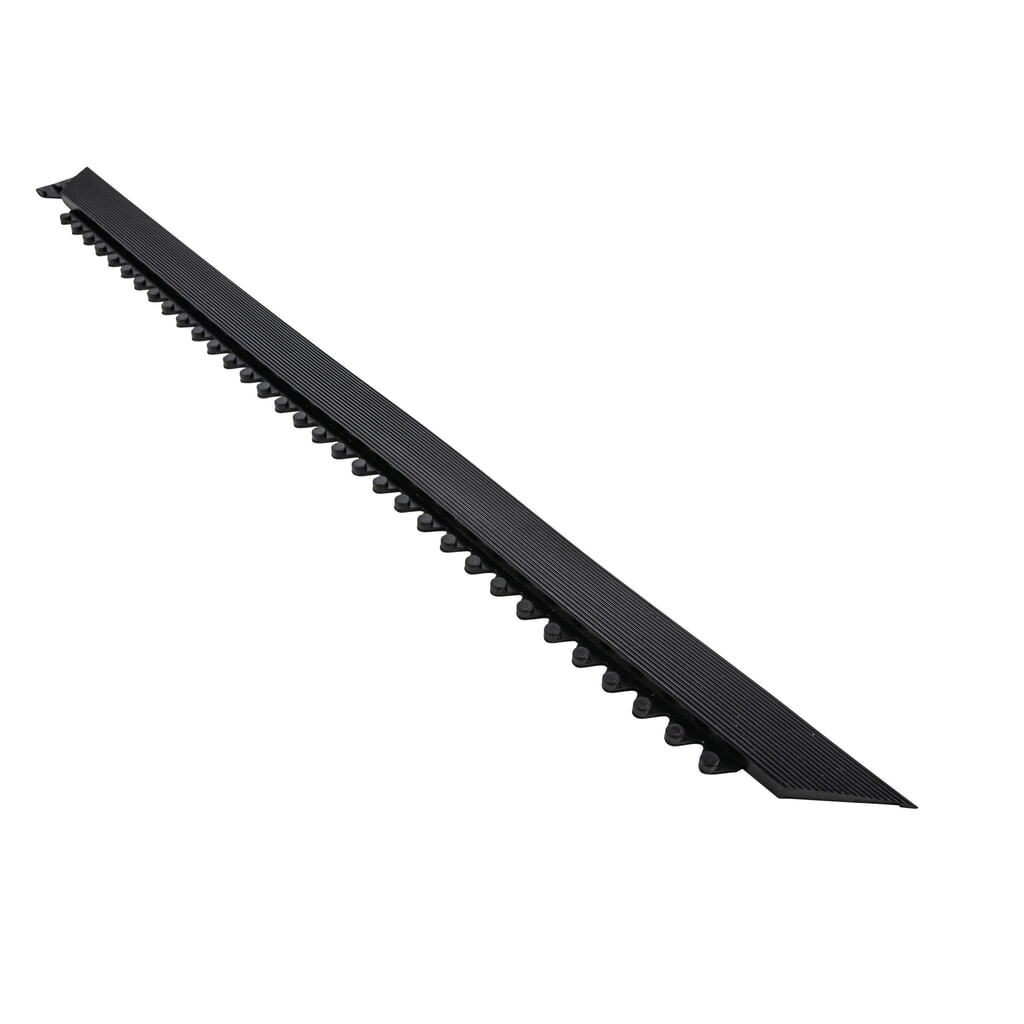 N° de l'image du produit 3 : Bordure pour tapis de sol NoTrax Slabmat Carré™, femelle, noire