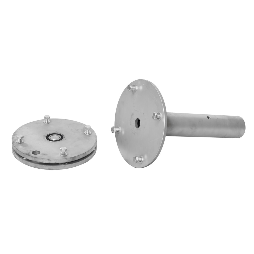 N° de l'image du produit 4 : MORAVIA Borne de protection pivotante Swing, pour l’intérieur, HxØ 1 000 x 159 mm
