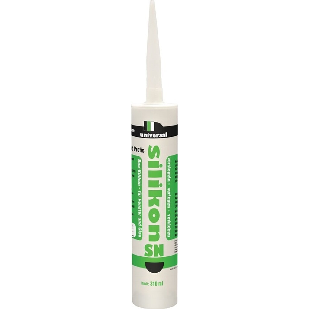 BOSTIK Silicone universel SN K, 310 ml, transparent, cartouche Illustration du produit: BOSTIK Silicone universel SN K, 310 ml, transparent, cartouche