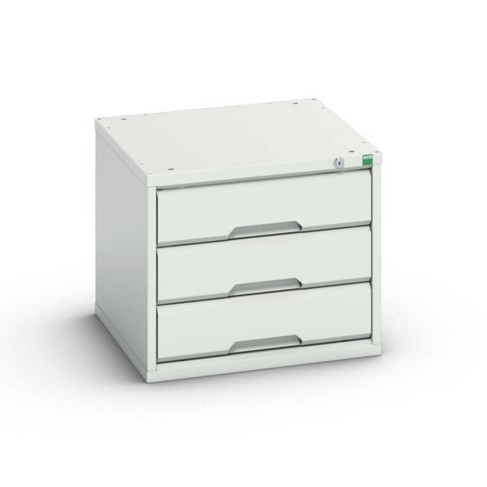 N° de l'image du produit 1 : bott Armoire à tiroirs verso, avec 3 tiroirs, lxPxH : 525 x 550 x 450 mm