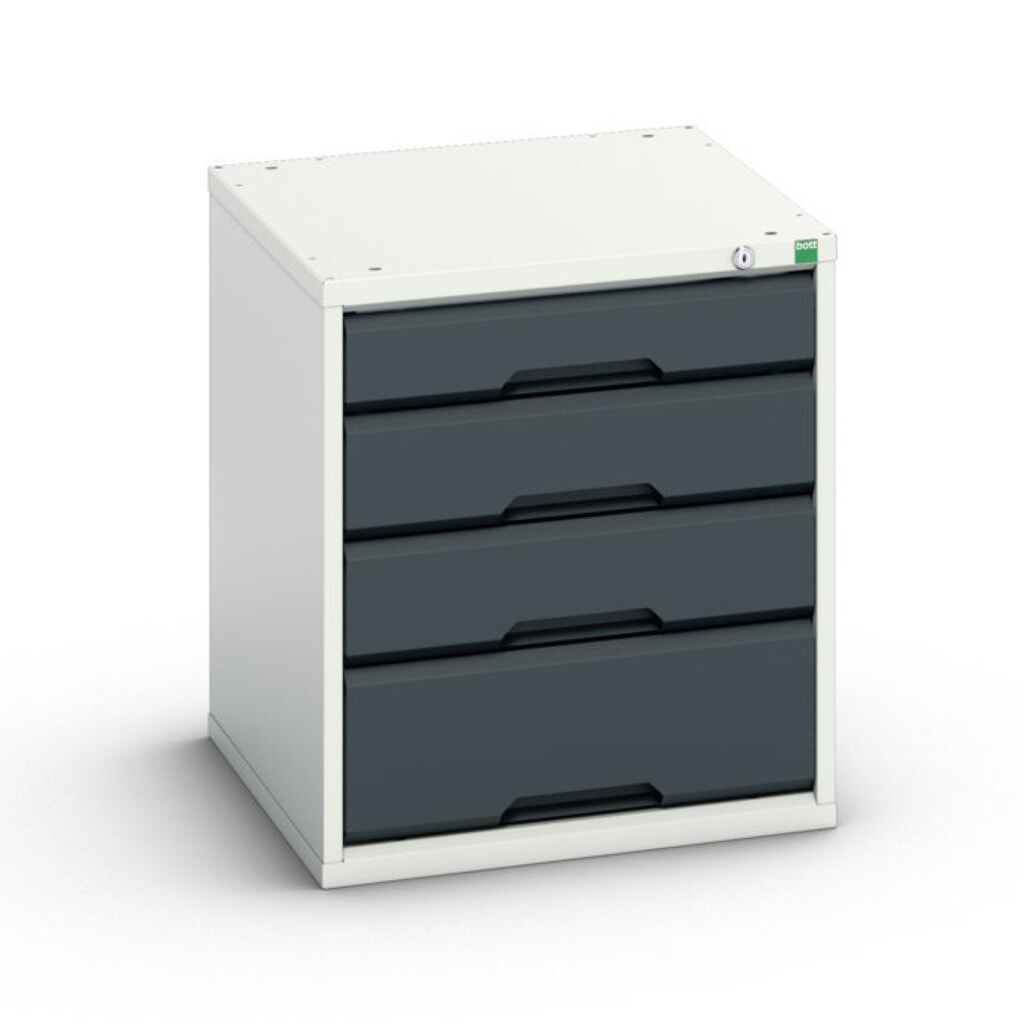bott Armoire à tiroirs verso, avec 4 tiroirs, lxPxH : 525 x 550 x 600 mm Illustration du produit: bott Armoire à tiroirs verso, avec 4 tiroirs, lxPxH : 525 x 550 x 600 mm