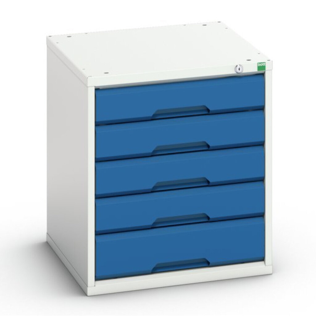 bott Armoire à tiroirs verso, avec 5 tiroirs, lxPxH : 525 x 550 x 600 mm Illustration du produit: bott Armoire à tiroirs verso, avec 5 tiroirs, lxPxH : 525 x 550 x 600 mm