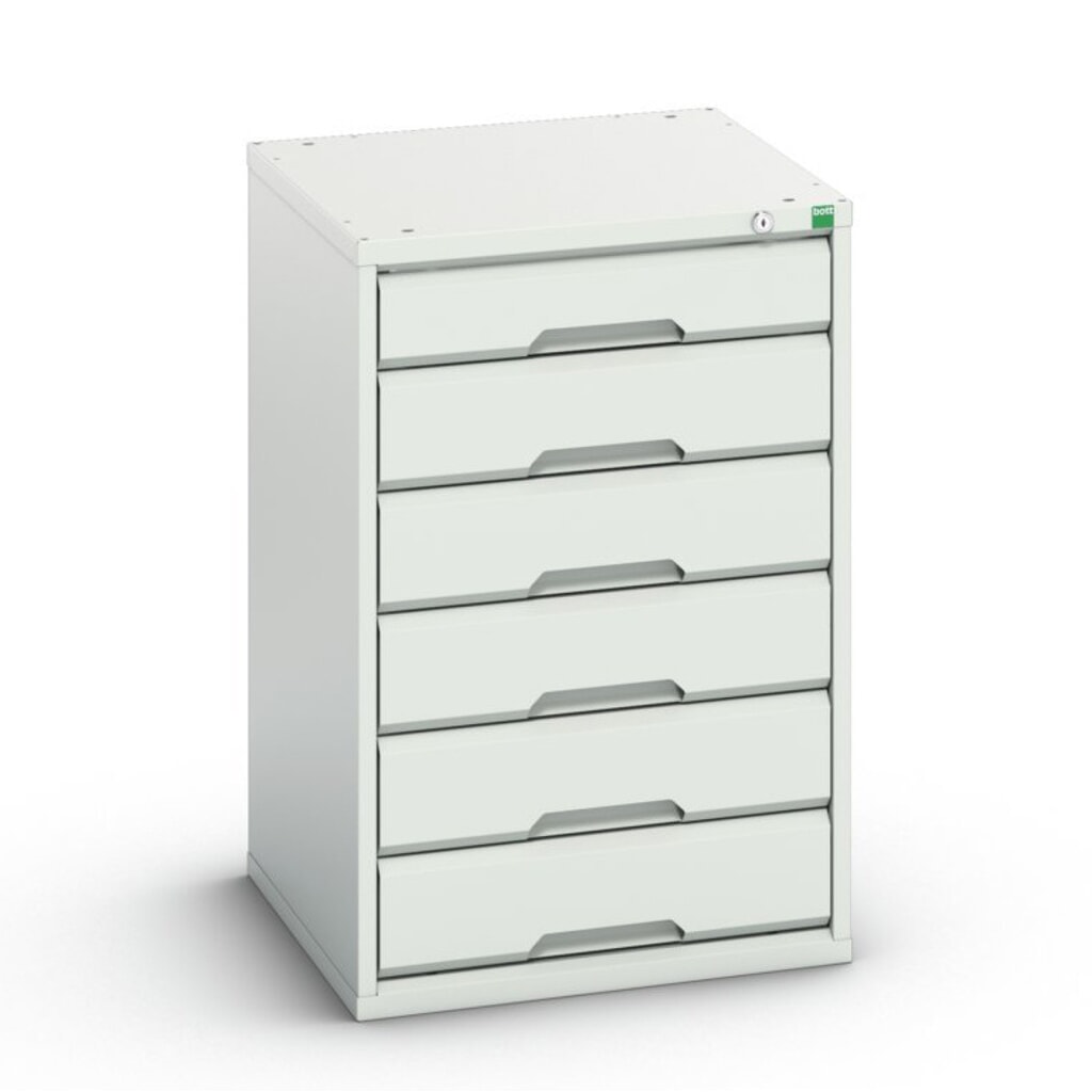 bott Armoire à tiroirs verso, avec 6 tiroirs, lxPxH : 525 x 550 x 800 mm Illustration du produit: bott Armoire à tiroirs verso, avec 6 tiroirs, lxPxH : 525 x 550 x 800 mm
