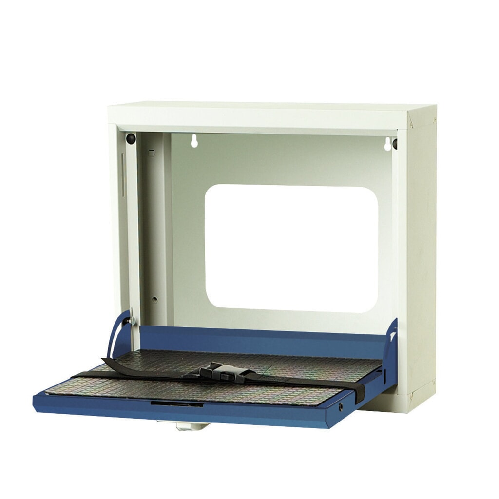 bott Armoire suspendue verso pour ordinateurs portables, lxPxH : 500 x 150 x 410 mm Illustration du produit: bott Armoire suspendue verso pour ordinateurs portables, lxPxH : 500 x 150 x 410 mm