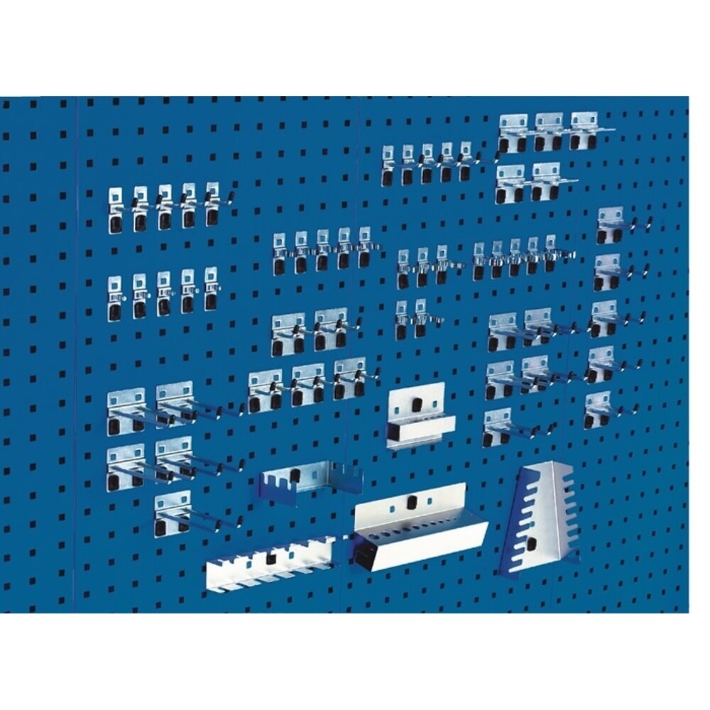 Illustration du produit: bott Werkzeughalter, 10 Haken/20 Doppelhaken/10 div. Halter, BxHmm, 60-tlg.