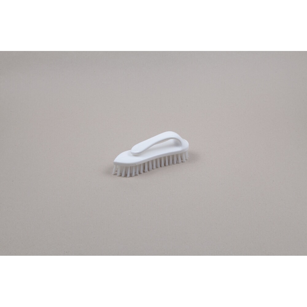 N° de l'image du produit 1 : Brosse de lavage hygiénique avec arceau, plastique, poils en polyester 0,50, dure, transparent