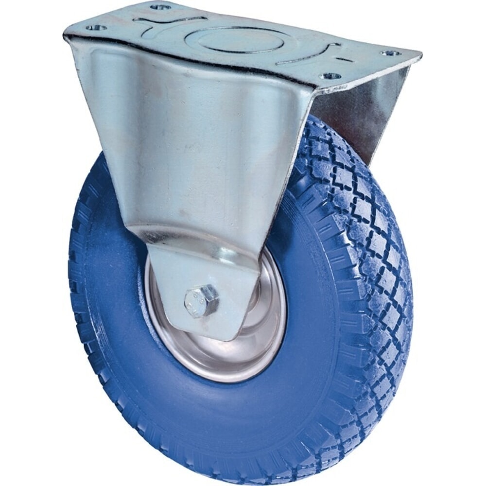 Illustration du produit: BS ROLLEN Roue fixe, polyuréthane, 200 mm 75 kg, 138 x 109 mm