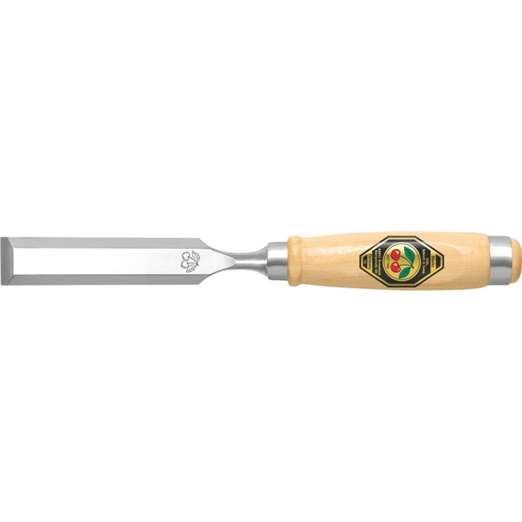 Ciseaux à bois largeur de lame 4 mm av 2 viroles acier manche en hêtre blanc for Illustration du produit: Ciseaux à bois largeur de lame 4 mm av 2 viroles acier manche en hêtre blanc for