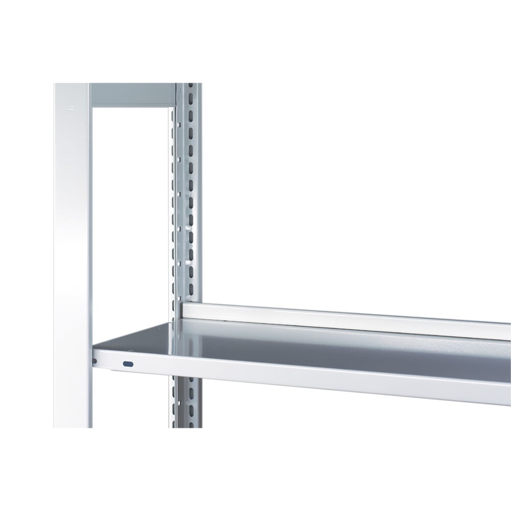 Illustration du produit: Butée latérale pour rayonnage à tablettes META, galvanisée, L x H 1 000 x 20 mm