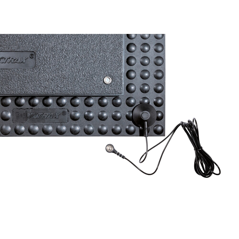 N° de l'image du produit 3 : Câble de mise à la terre pour tapis de travail NoTrax 051, connecteur femelle