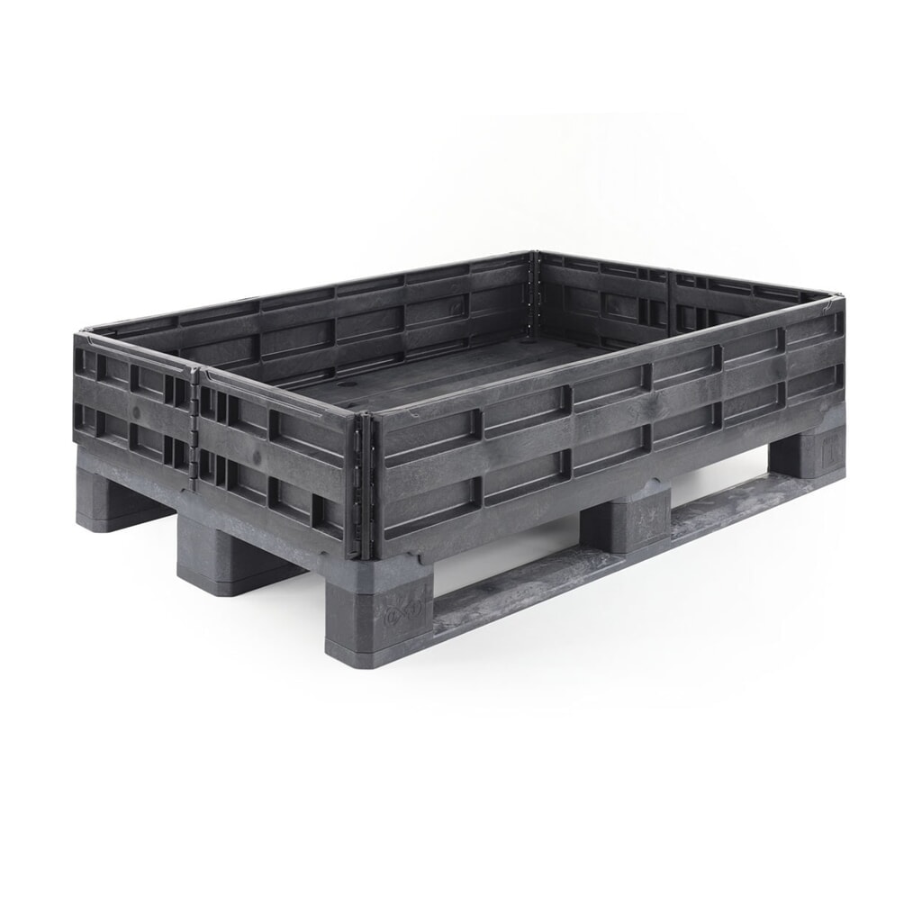 Illustration du produit: Cadre rehausseur de palette en plastique, 1 200x800x200 mm