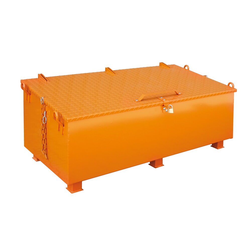 Illustration du produit: Caisse à outils Eichinger®, acier, 300 kg, 300 litres, orangé pur