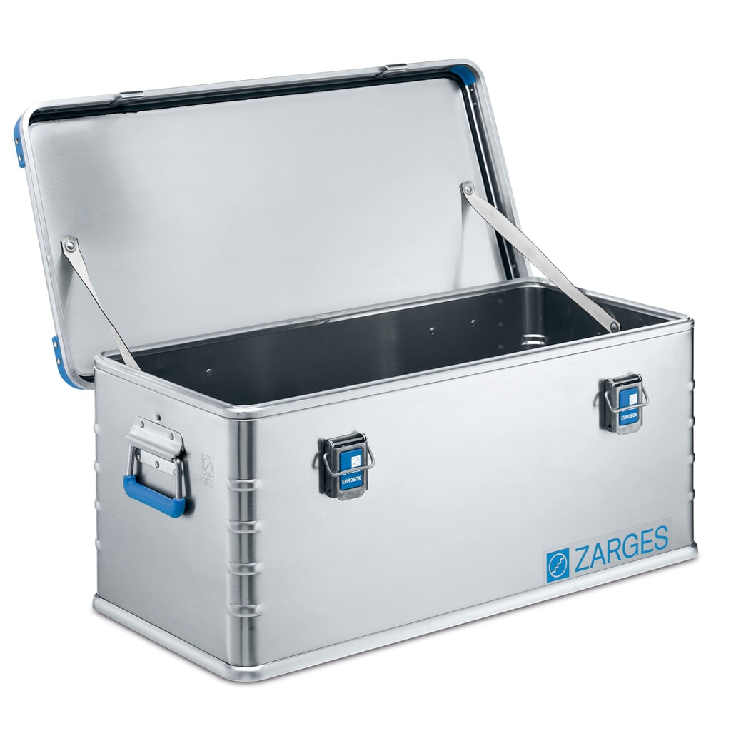 Caisse de transport en aluminium Eurobox ZARGES, 73 litres Illustration du produit: Caisse de transport en aluminium Eurobox ZARGES, 73 litres