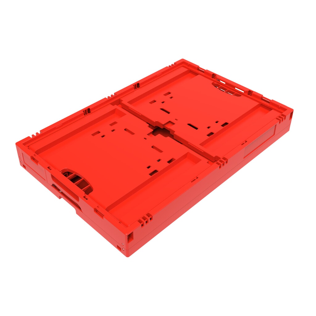 Euronorm-Eurobox premium, 68 litres, rouge N° de l'image du produit 4 : Euronorm-Eurobox premium, 68 litres, rouge
